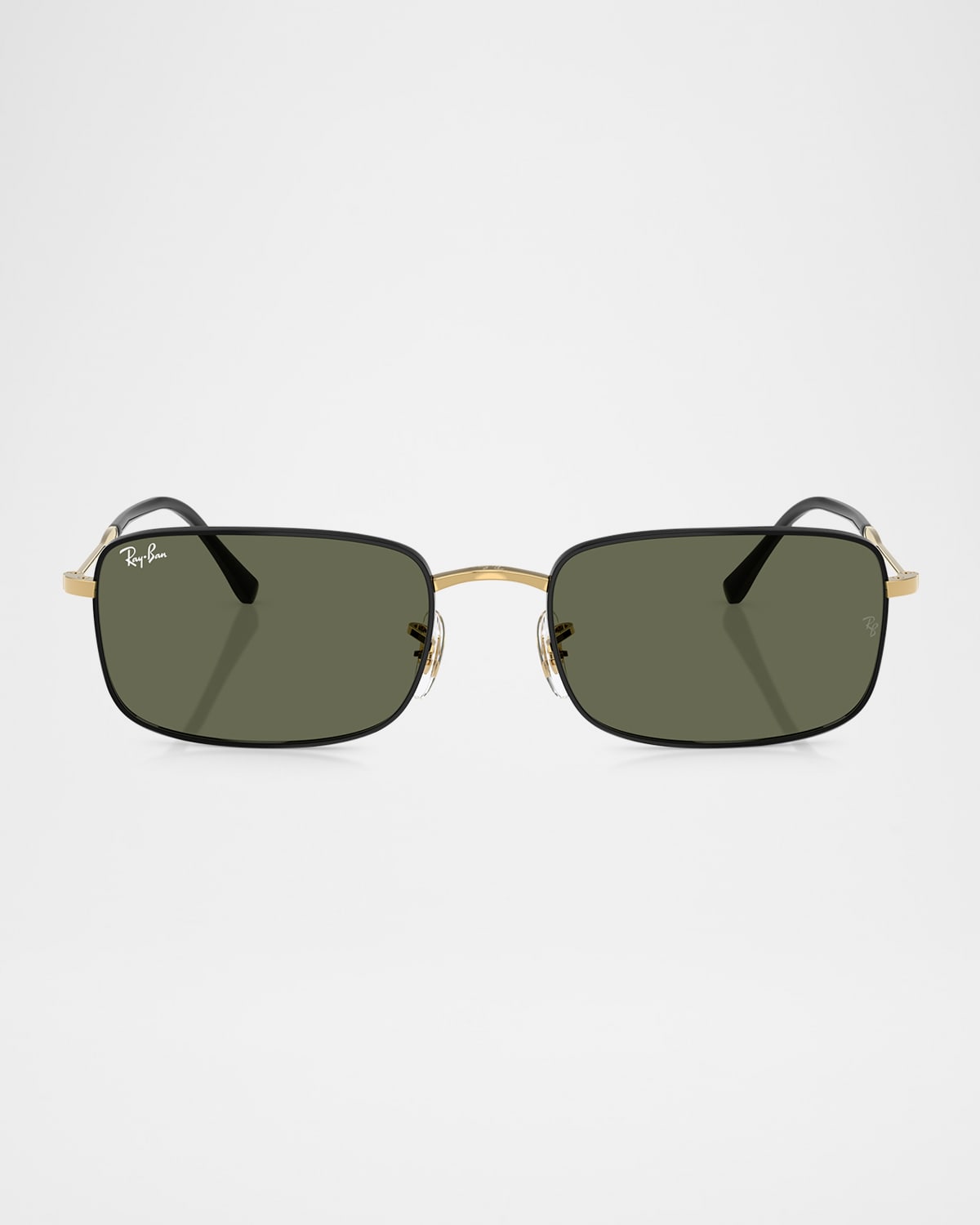 Ray Ban Men's Rb3746 Rectangular Sunglasses In Black