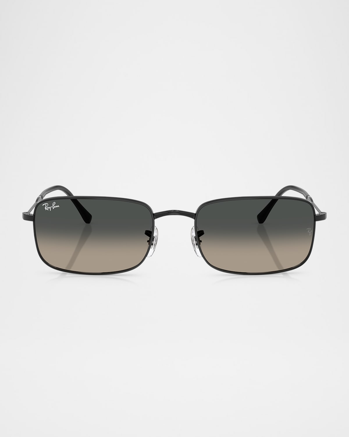 Ray Ban Men's Rb3746 Rectangular Sunglasses In Black