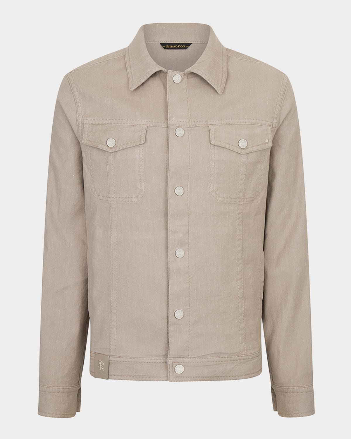 Men's Button-Front Trucker Jacket