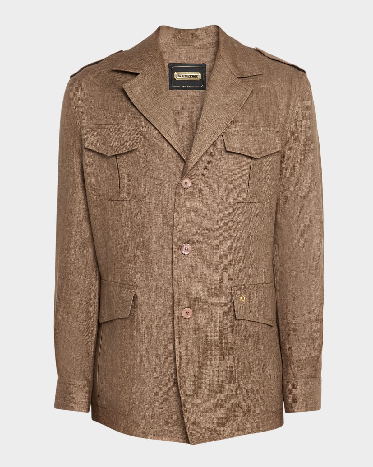 Men's Sahara Linen Safari Jacket