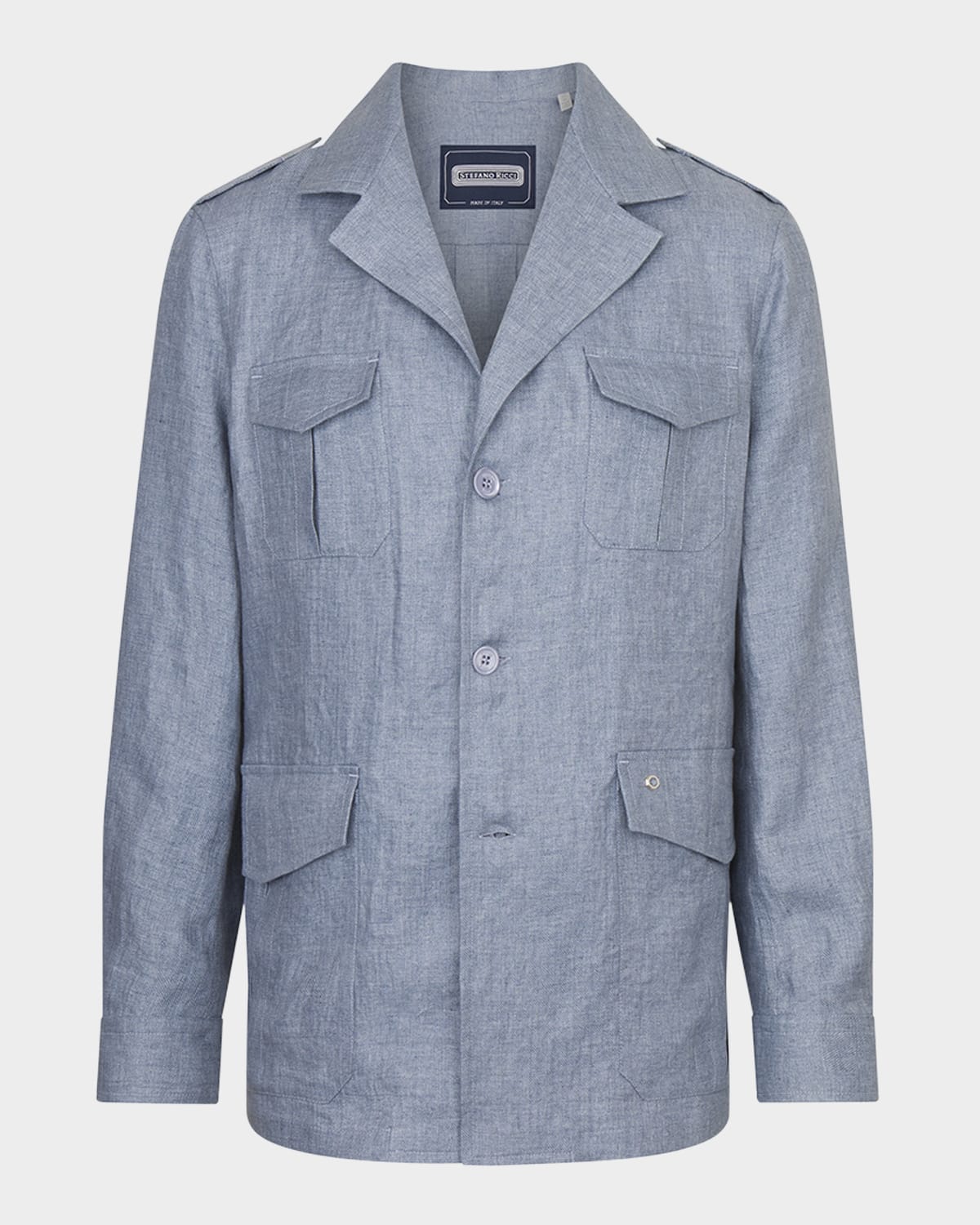 Men's Sahara Linen Safari Jacket
