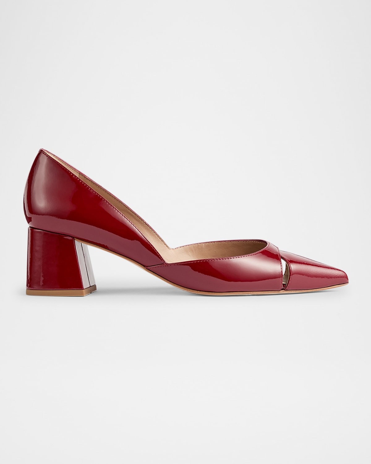 Cecile Cut Out Patent Pumps
