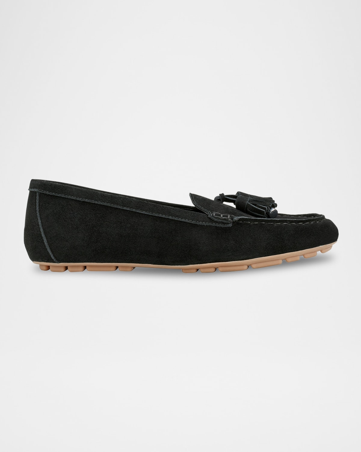 Layney Suede Moccasin Tassel Loafers