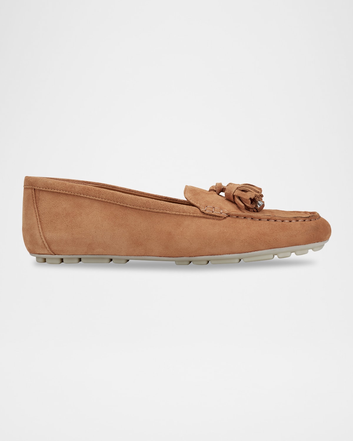 Layney Suede Moccasin Tassel Loafers