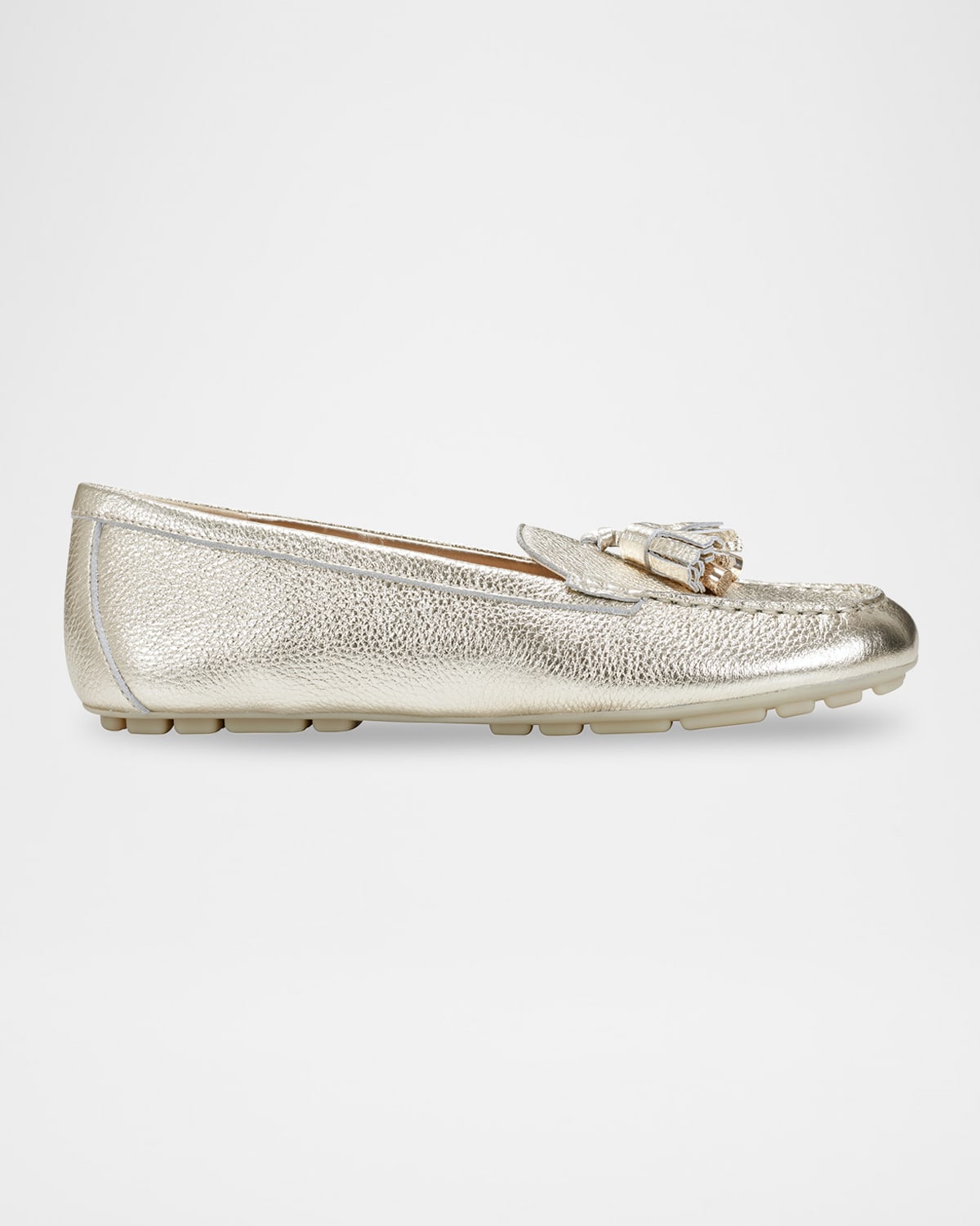 Layney Suede Moccasin Tassel Loafers
