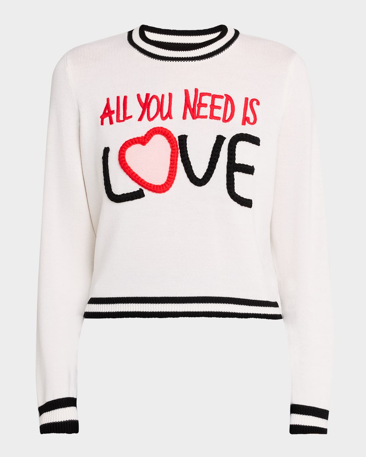 Alice + Olivia x The Beatles Rorie Wool-Blend Pullover