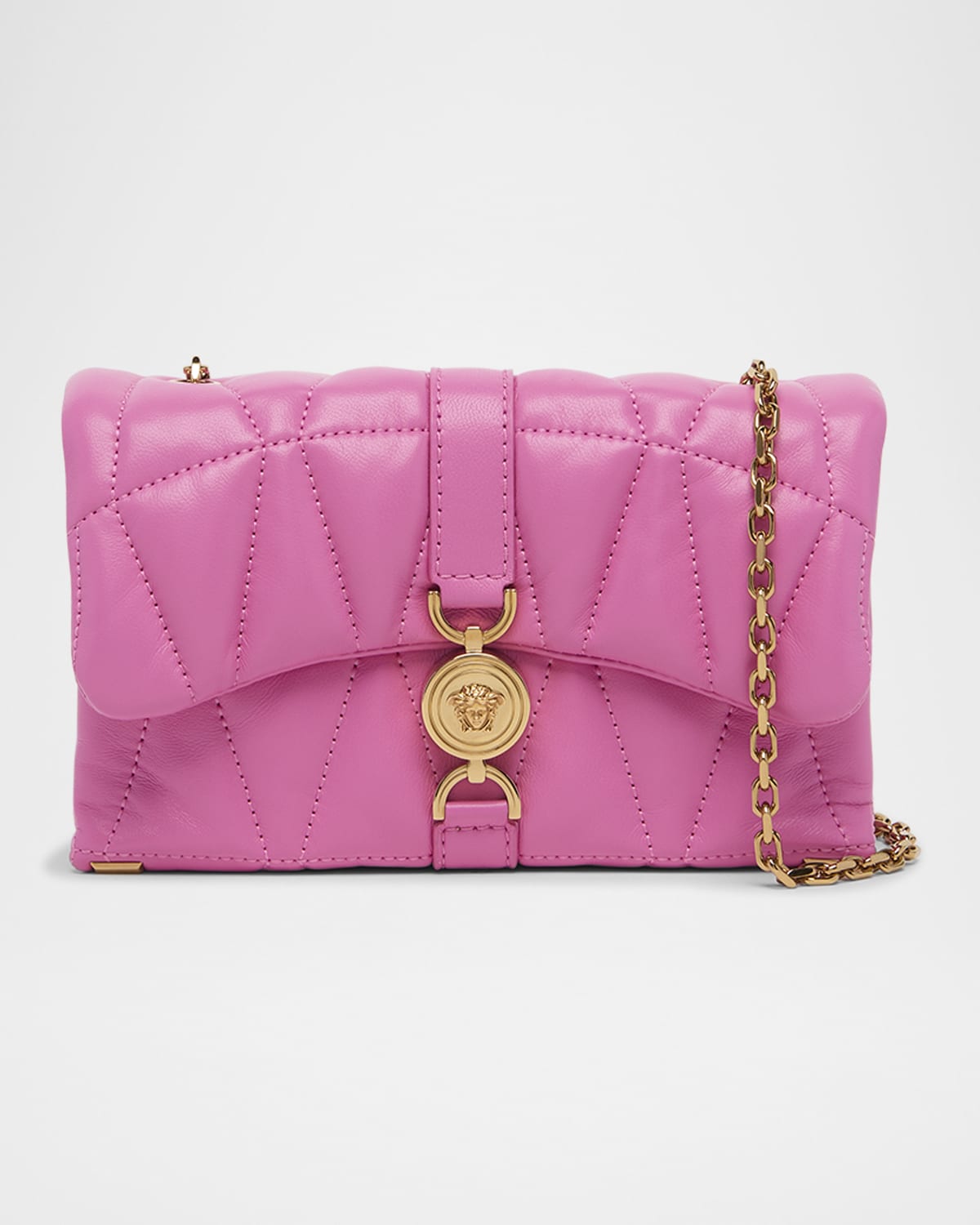 Versace Medusa 95 Mini Quilted Leather Shoulder Bag