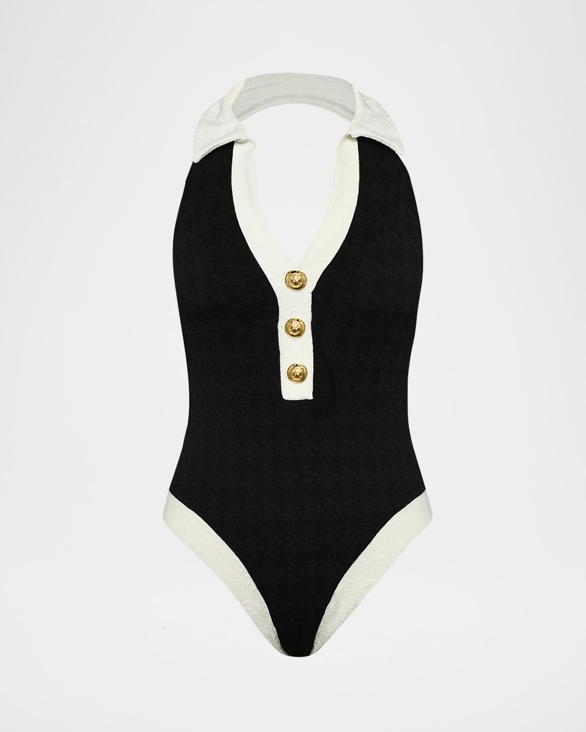 Natalya Collared One-Piece Swimsuit