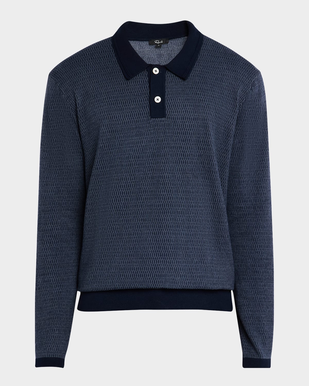 Men's Greenwich Jacquard Polo Sweater