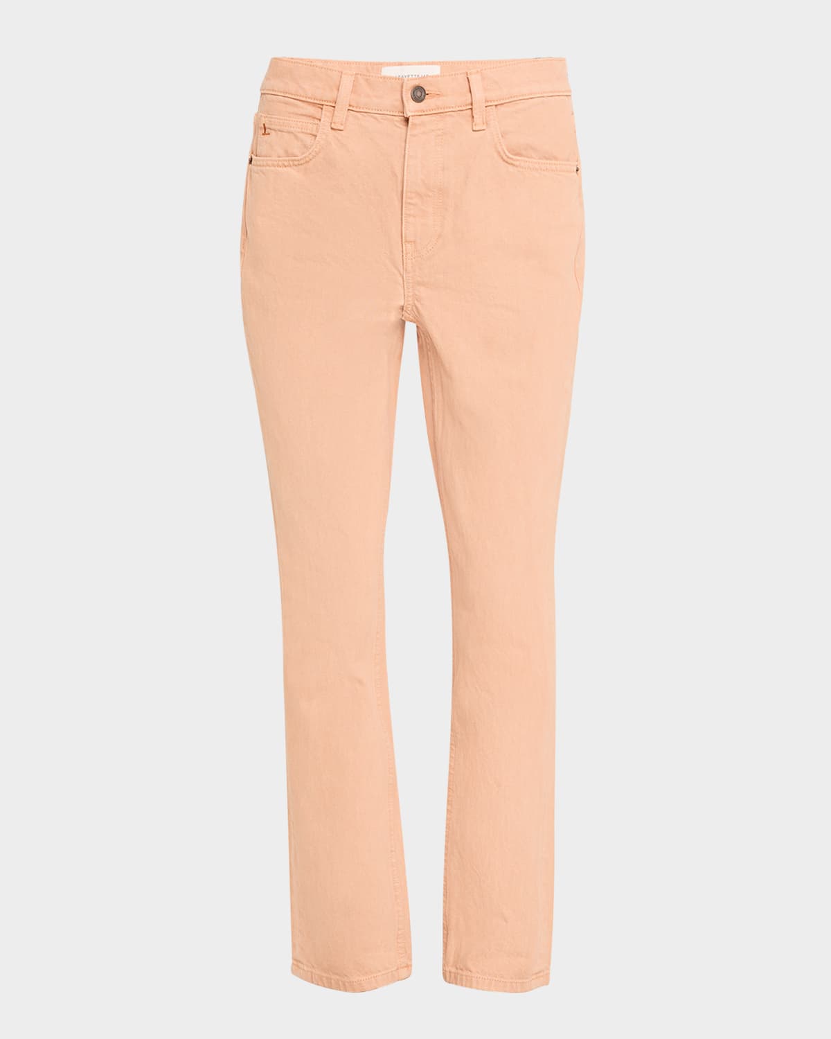 LAFAYETTE 148 REEVE CROPPED HIGH-RISE DENIM JEANS 