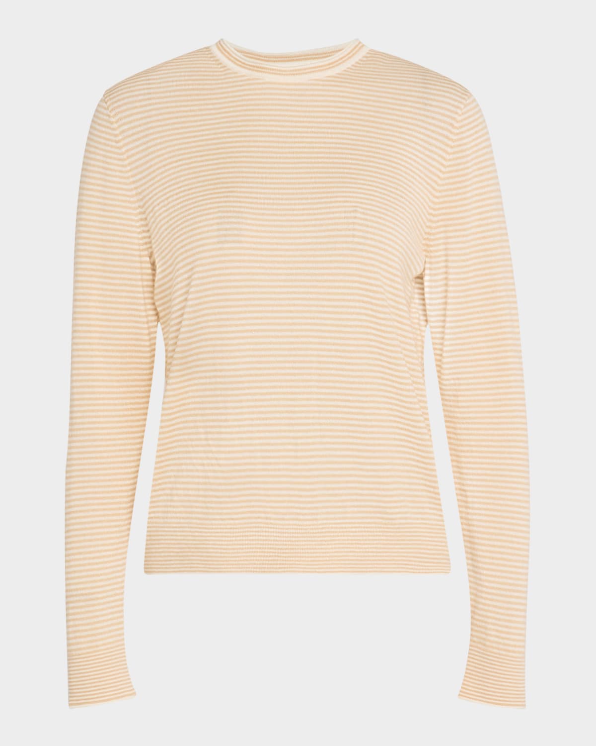 Striped Crewneck Cashmere Sweater