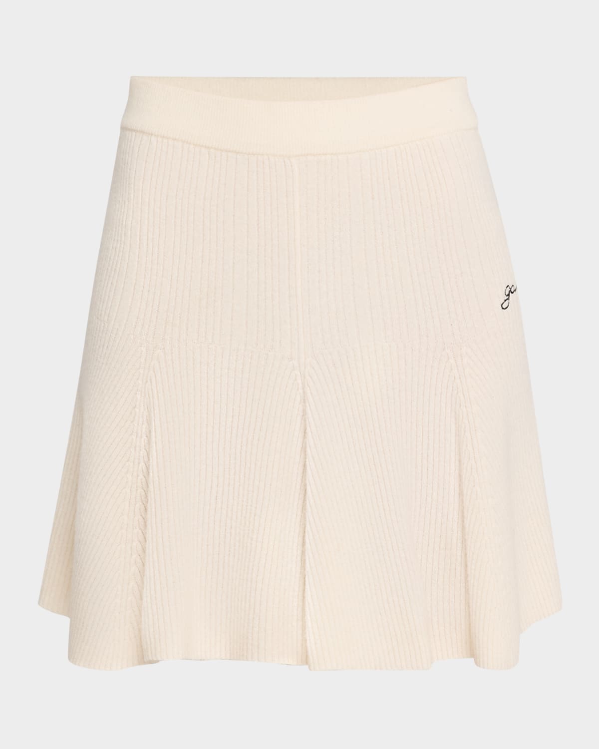 Cashmere Mix Mini Skirt