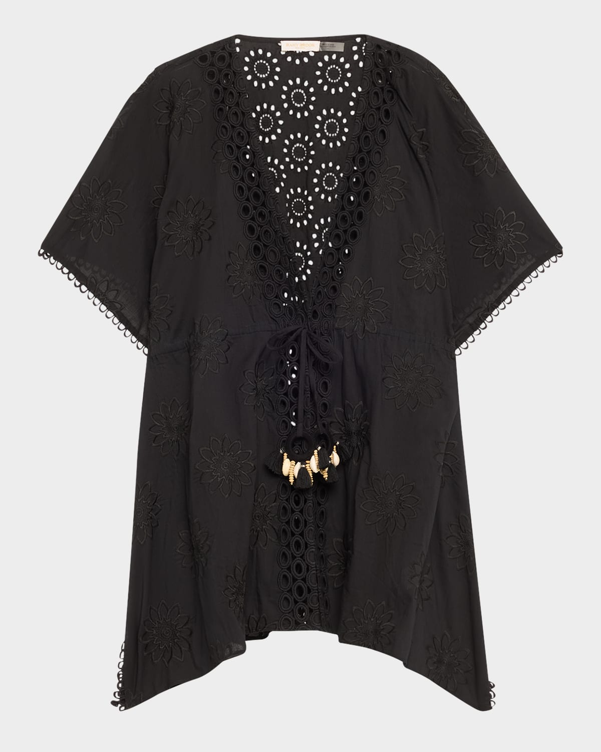Rogelia Eyelet-Embroidered Coverup