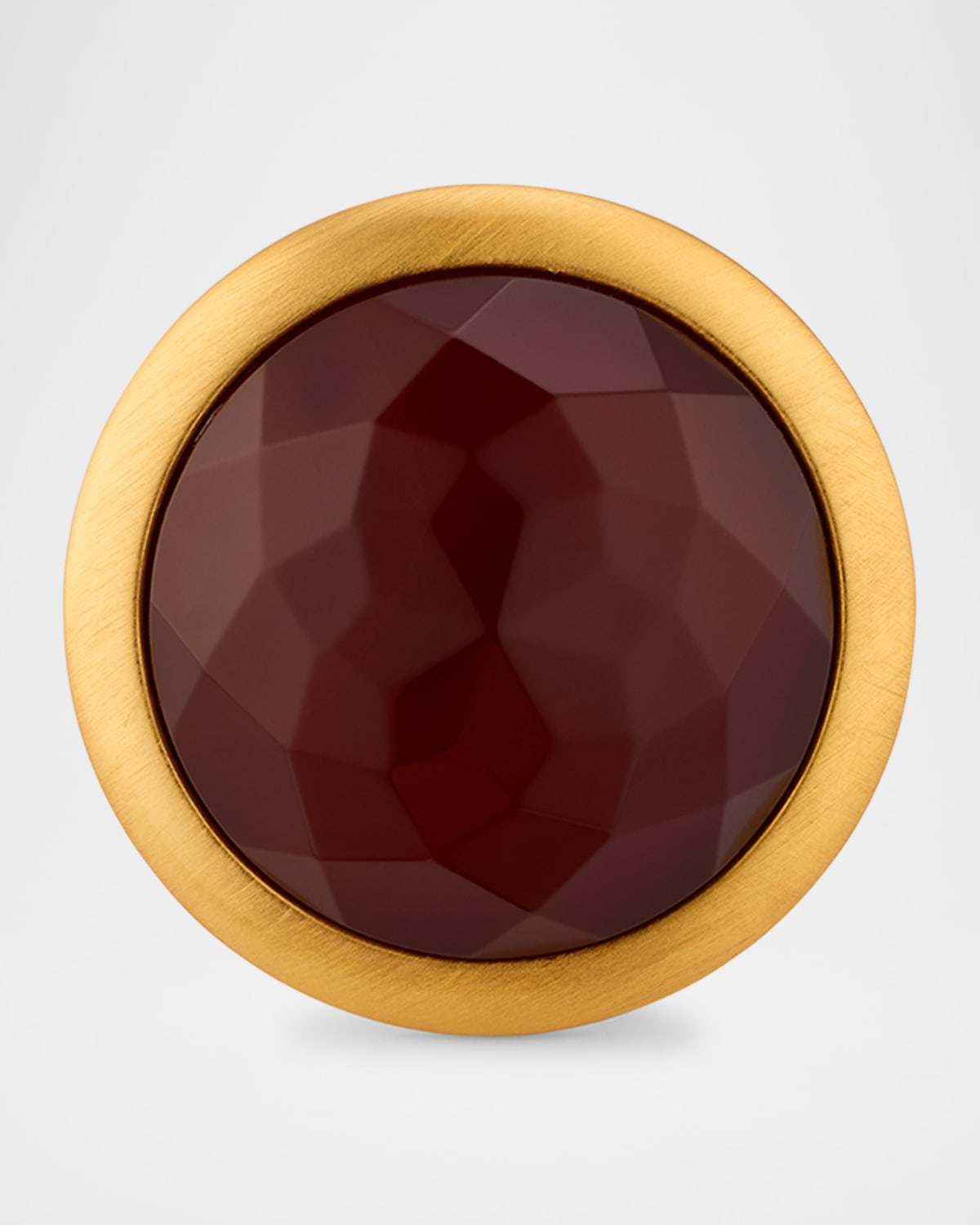Carnelian Adjustable Statement Ring