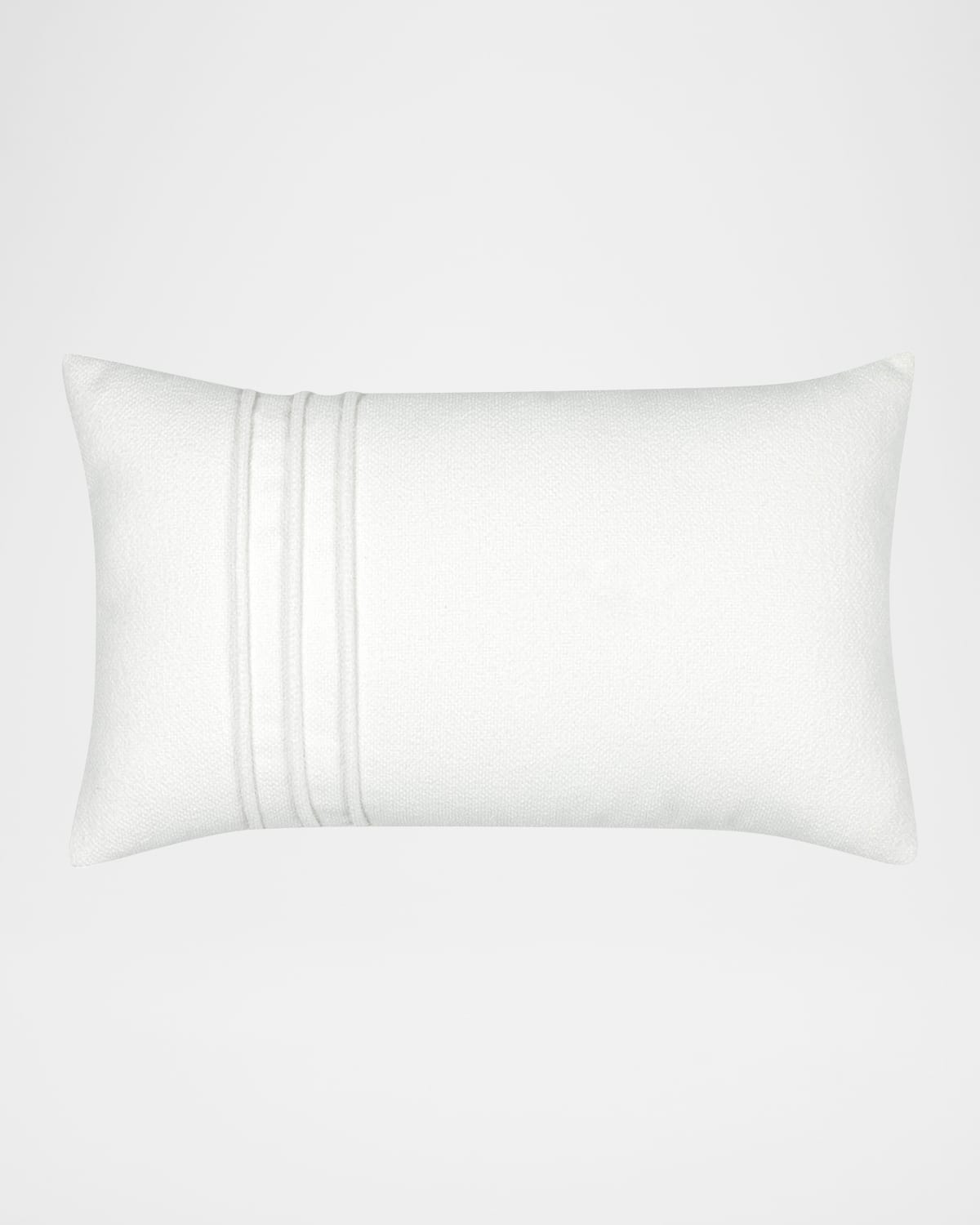 Elaine Smith Continuity Hand Pleated Boucle Indoor & Outdoor Woven Accent Pillow