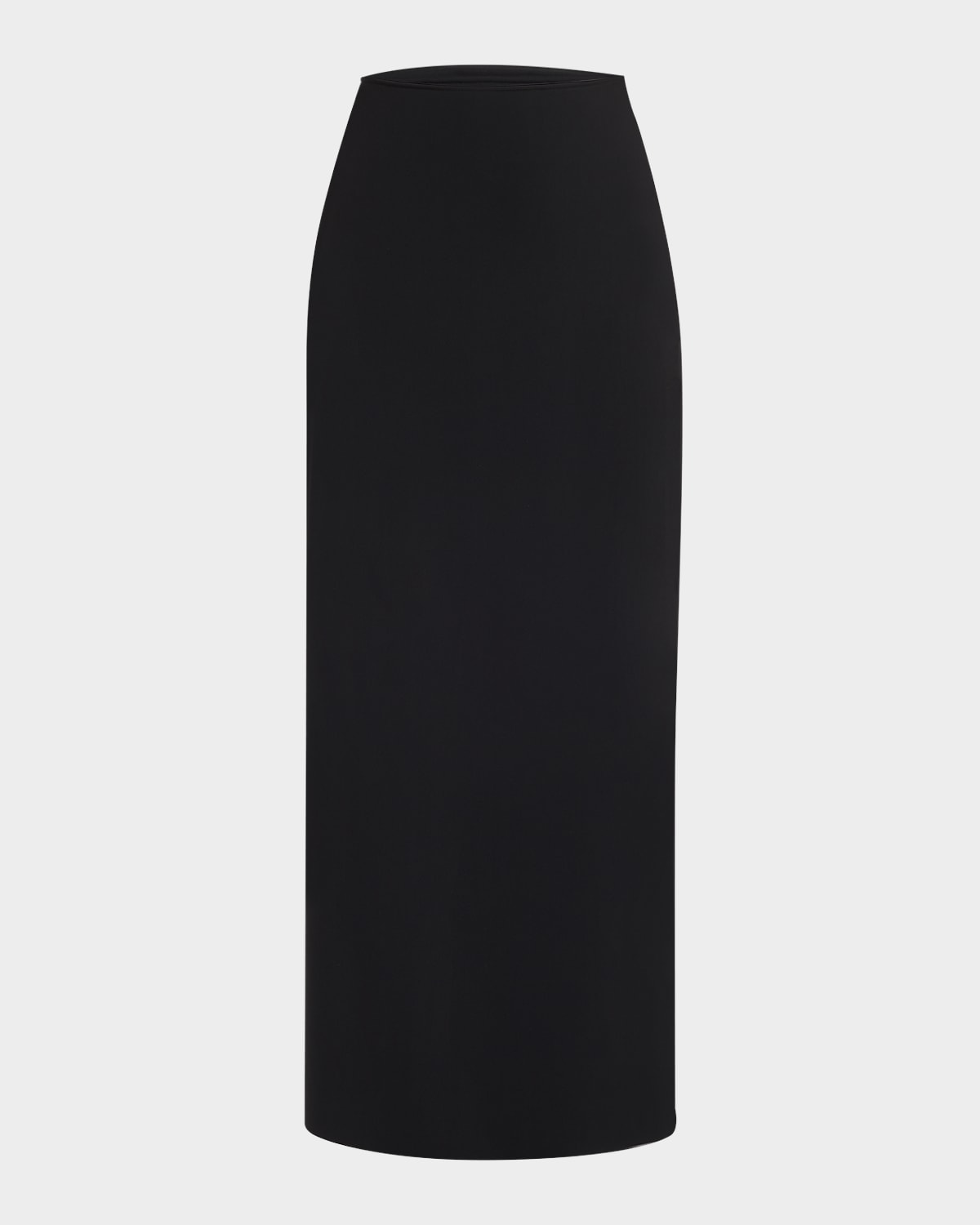 Shop Rohe Minimal High Waist Scuba Skirt In Black