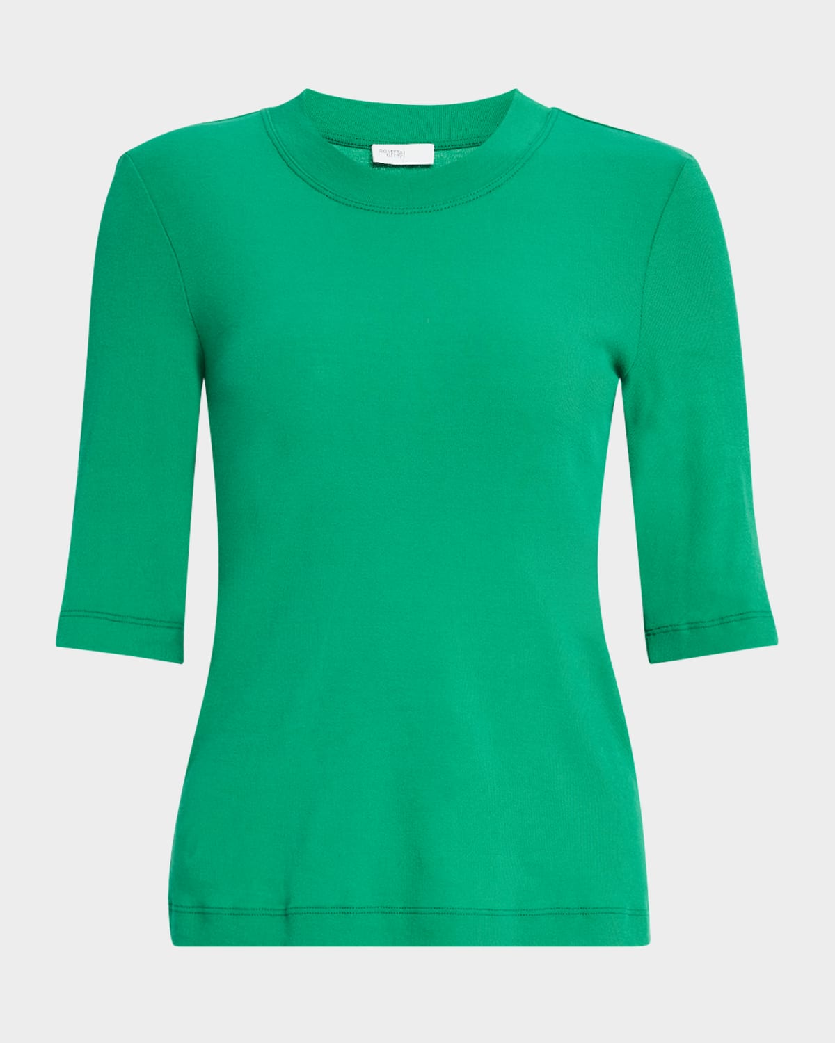 Cropped Sleeve T-Shirt