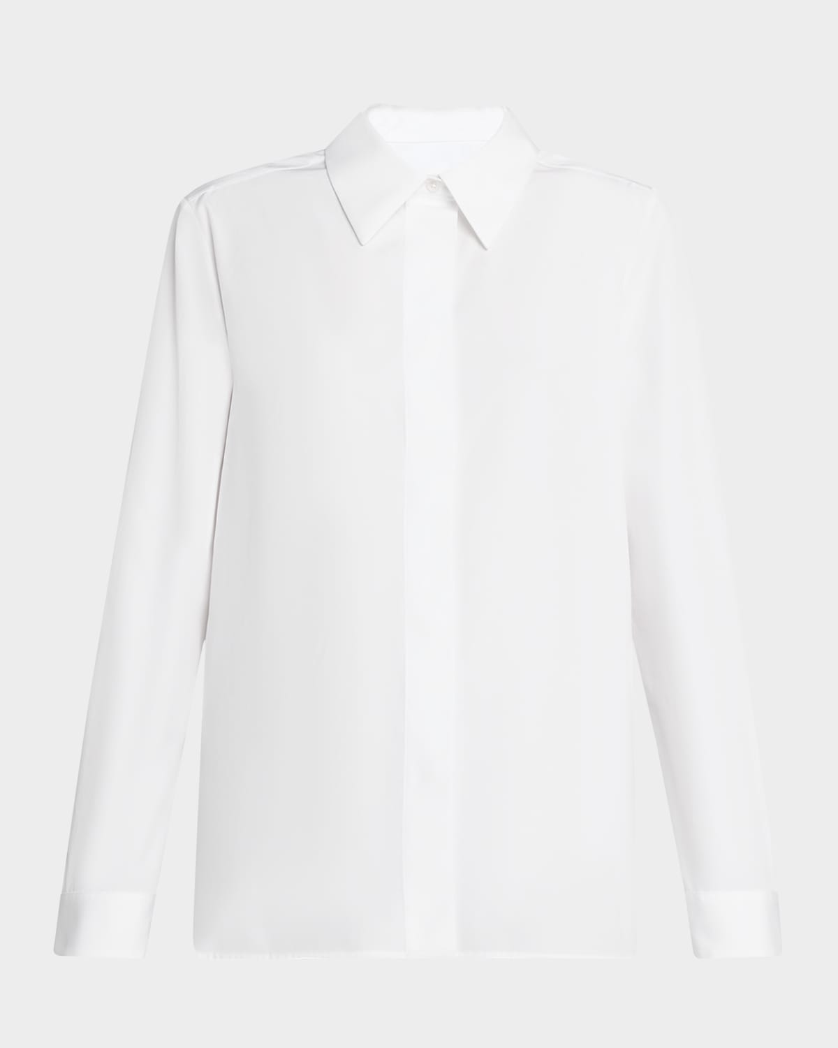 Jil Sander Monday Cotton Button-down Shirt In Optic White