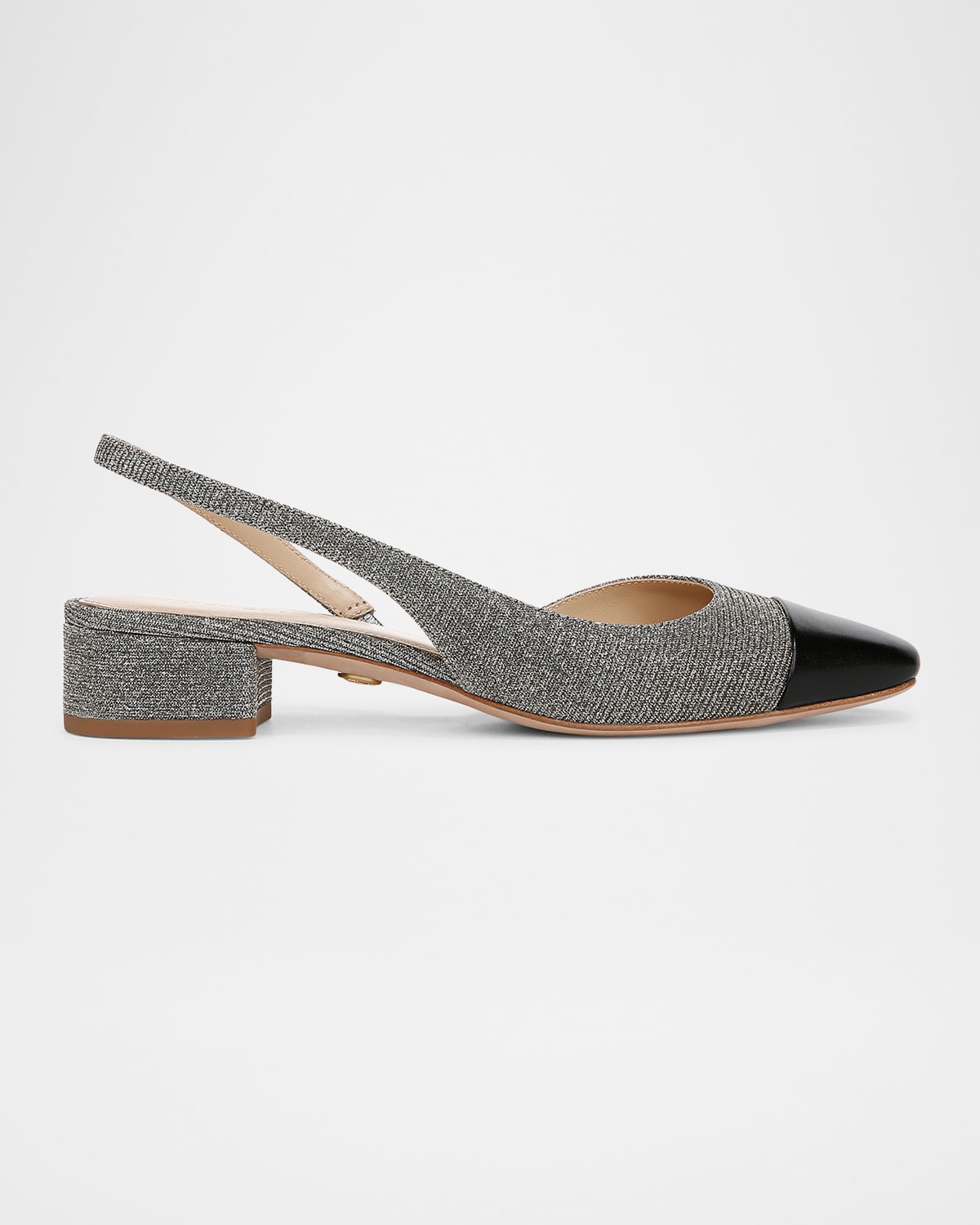 Cecile Bicolor Slingback Ballerina Pumps