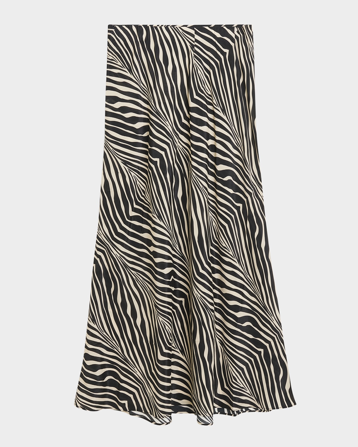 Shop By Malene Birger Boshan Zebra-print Maxi Skirt