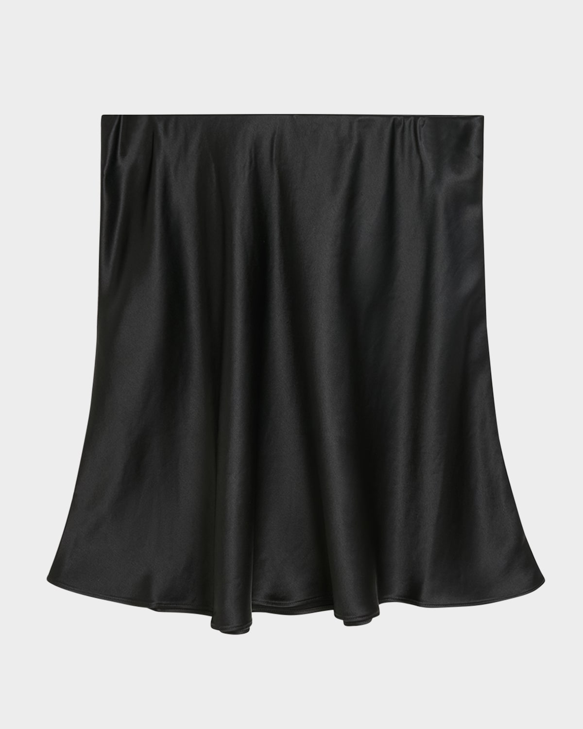 Shop By Malene Birger Bobbas Woven A-line Mini Skirt In Black