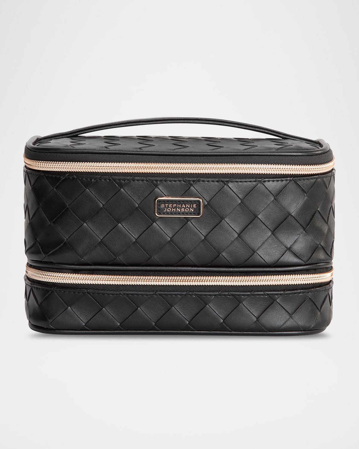 Belize Jenny Faux Leather Train Case