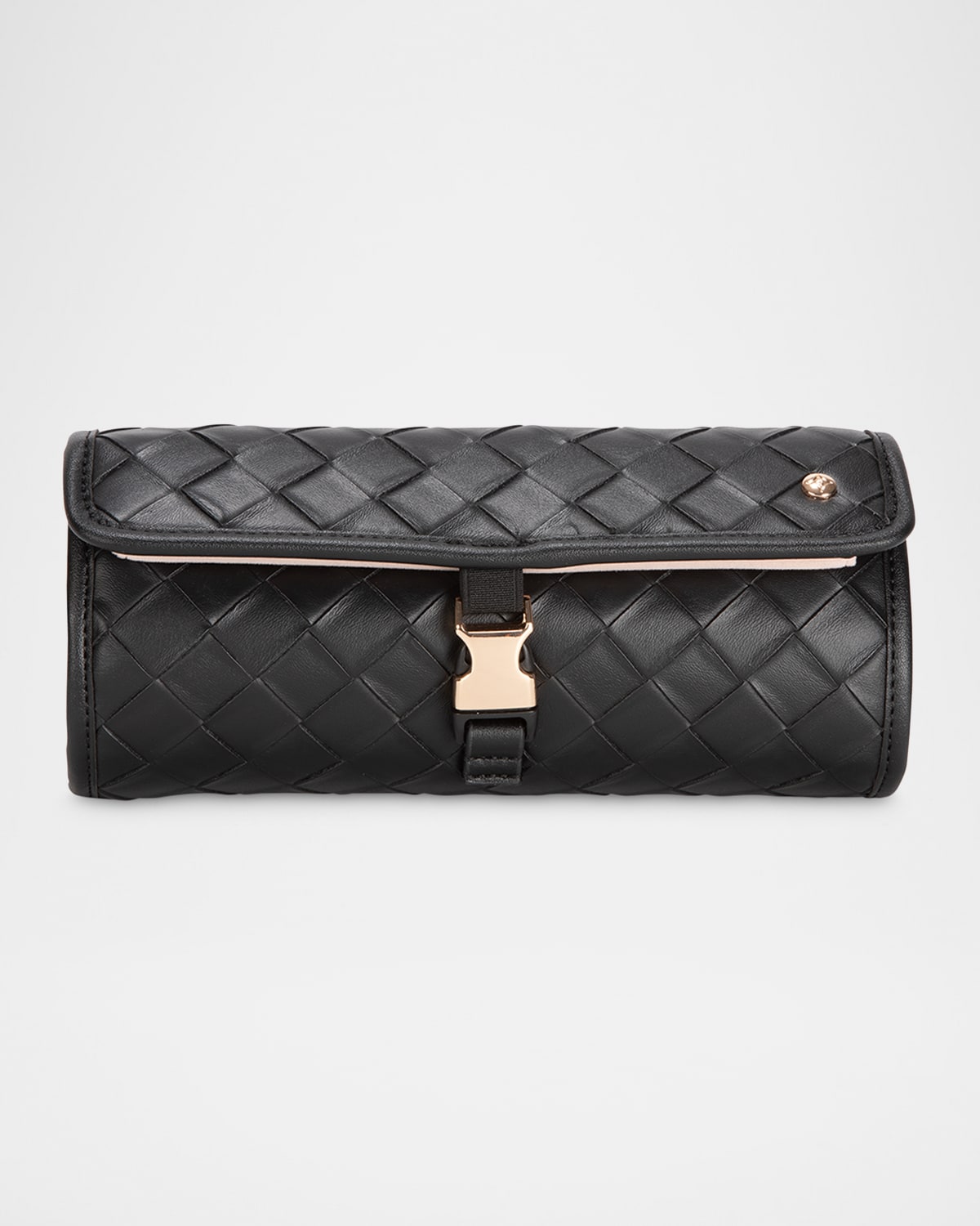Belize Ashley Faux Leather Jewelry Roll
