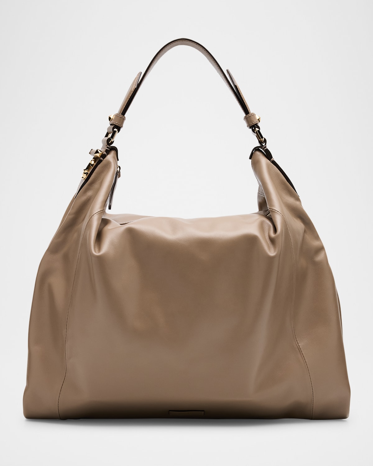 Jimmy Choo Women's Ana Hobo Bag In Taupe/lg
