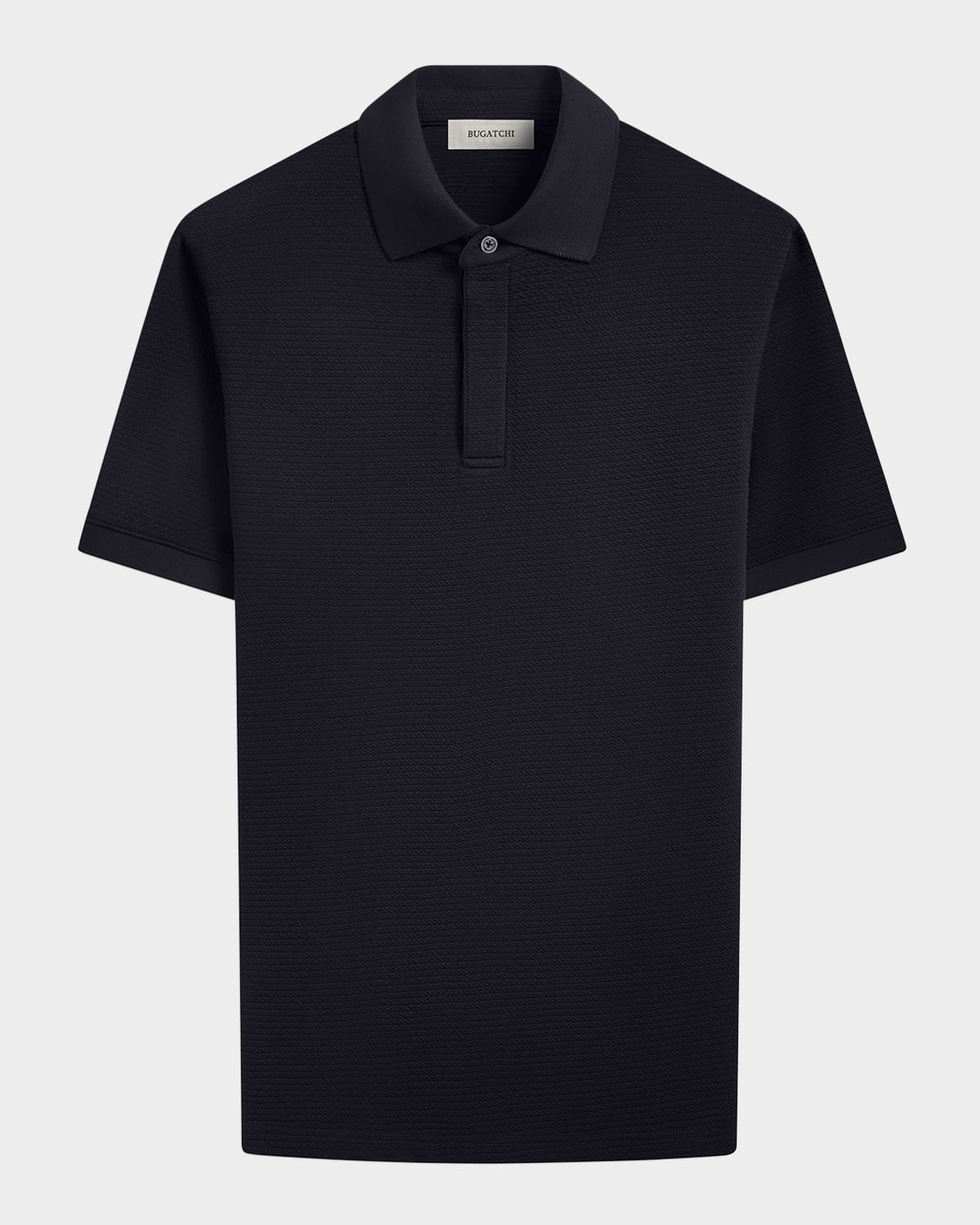 Men's Concealed-Placket Polo Shirt