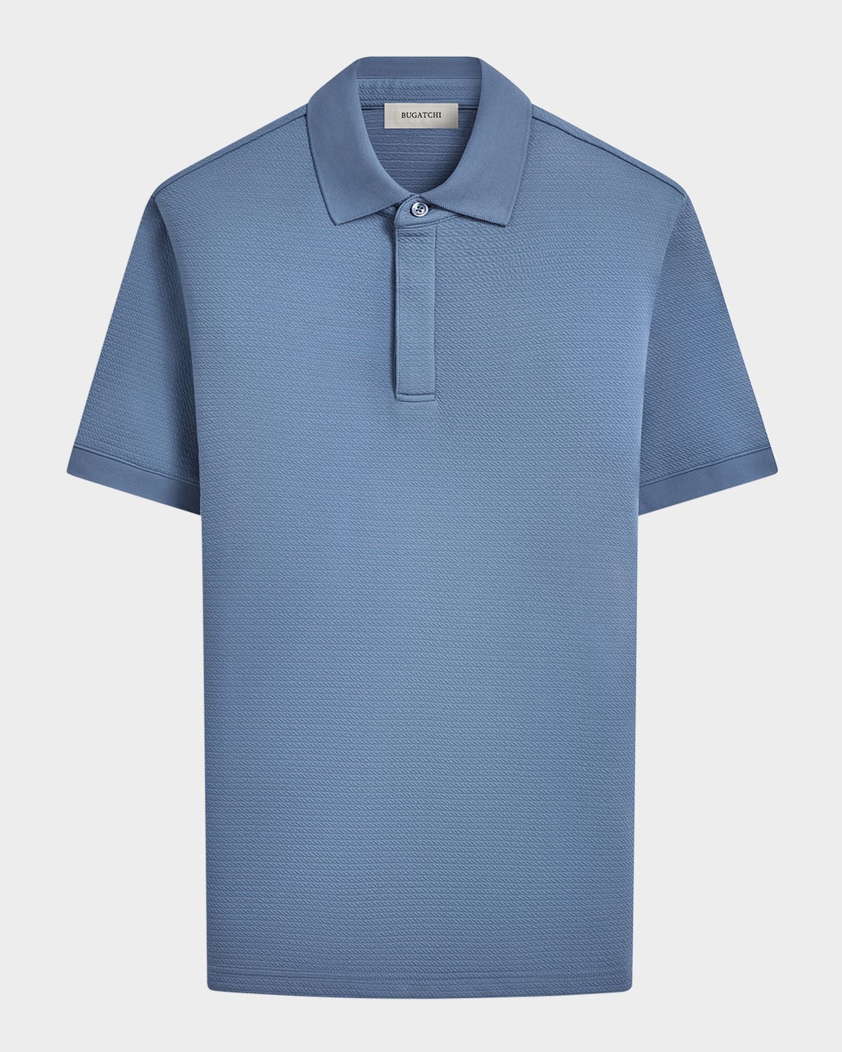 Men's Concealed-Placket Polo Shirt