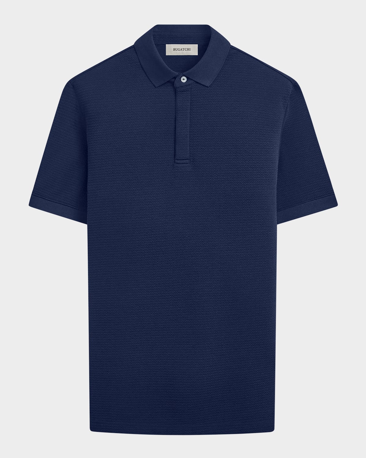 Men's Concealed-Placket Polo Shirt