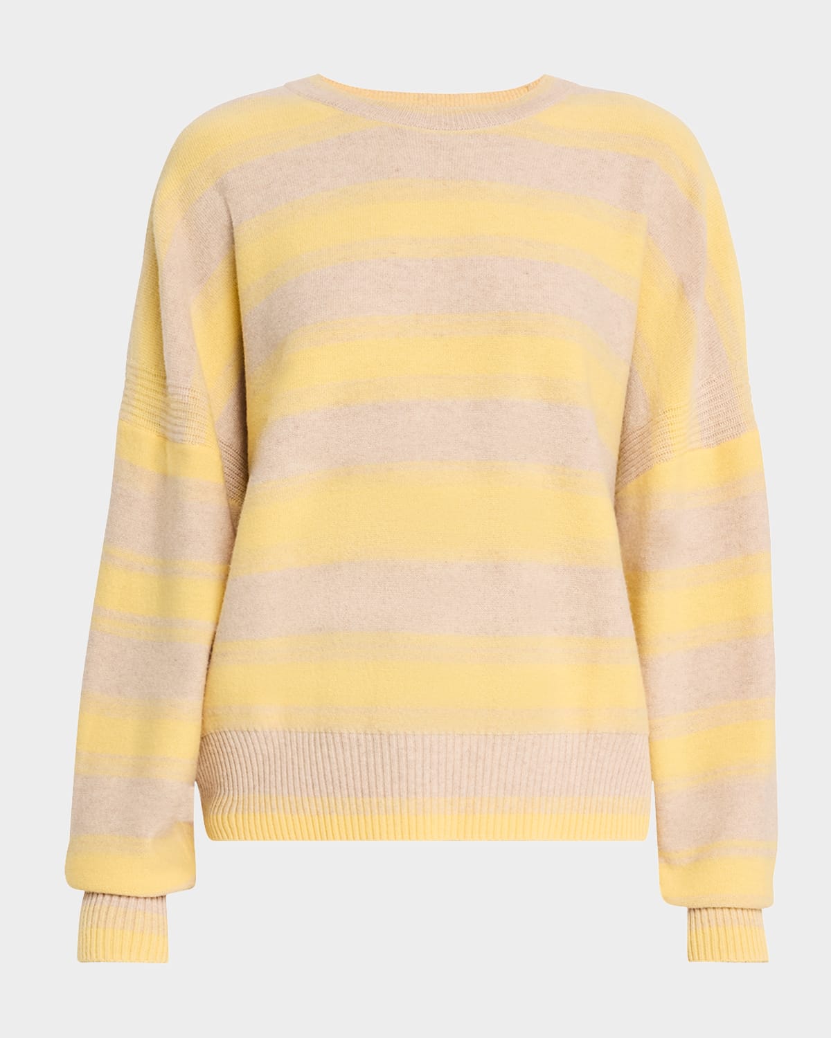 Striped Crewneck Wool Sweater