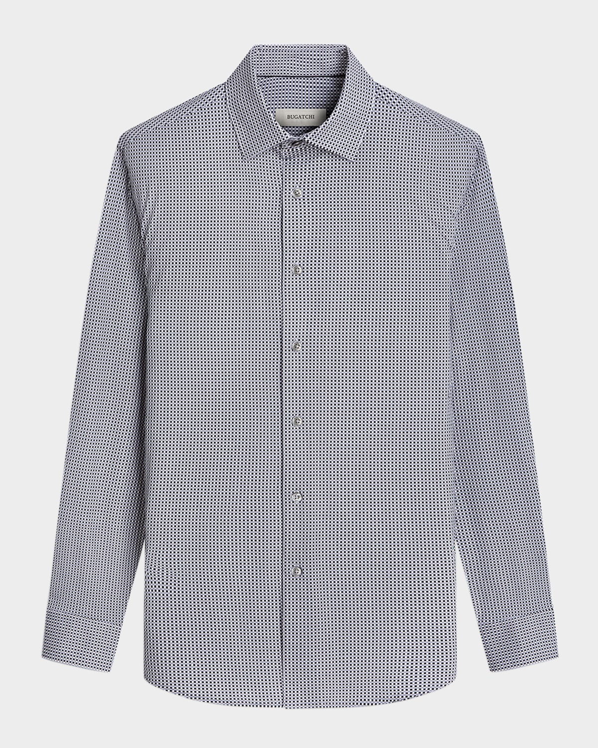 Men's OoohCotton James Micro-Check Sport Shirt