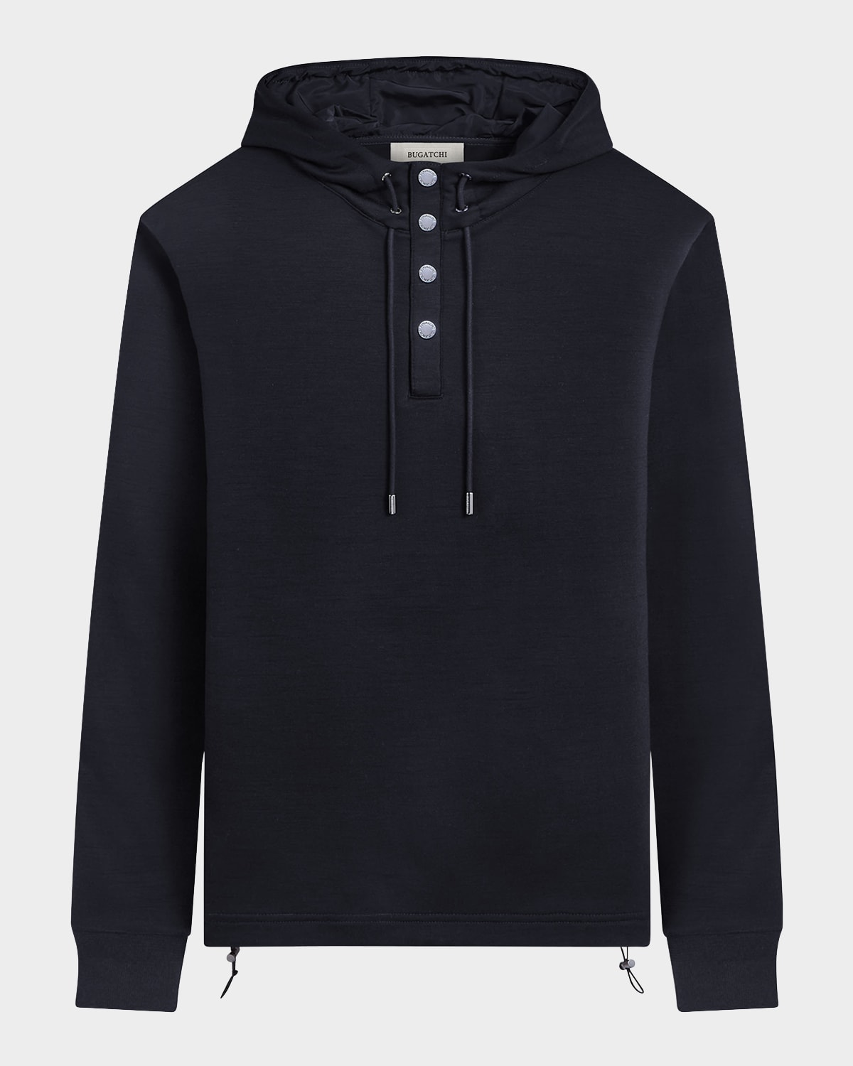 Men's Wool Quarter-Zip Hoodie