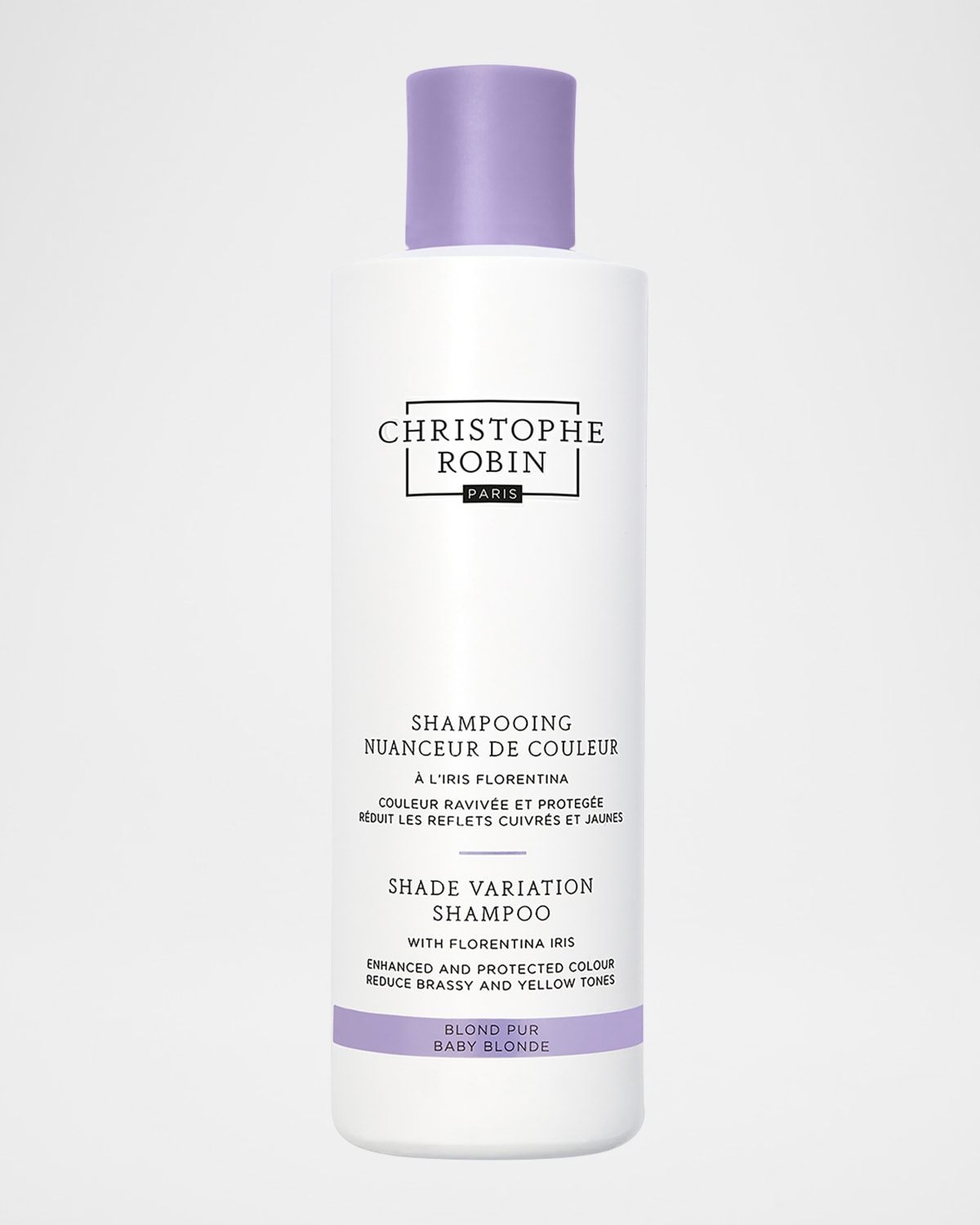 Christophe Robin Shade Variation Shampoo with Florentina Iris, 8.4 oz.