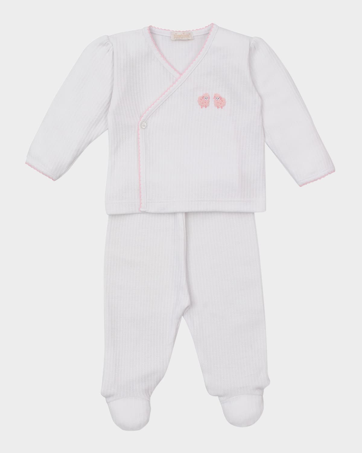 KISSY KISSY GIRL'S PREMIER BAA BAA BABY SHEEP TWO-PIECE SET 