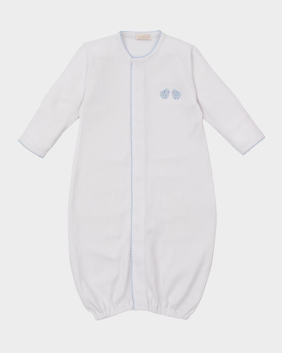 Shop Kissy Kissy Boy's Premier Baa Baa Baby Sheep Convertible Gown In Whlb