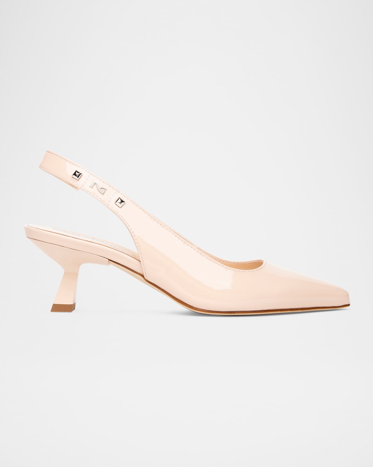 Patent Leather Slingback Pumps
