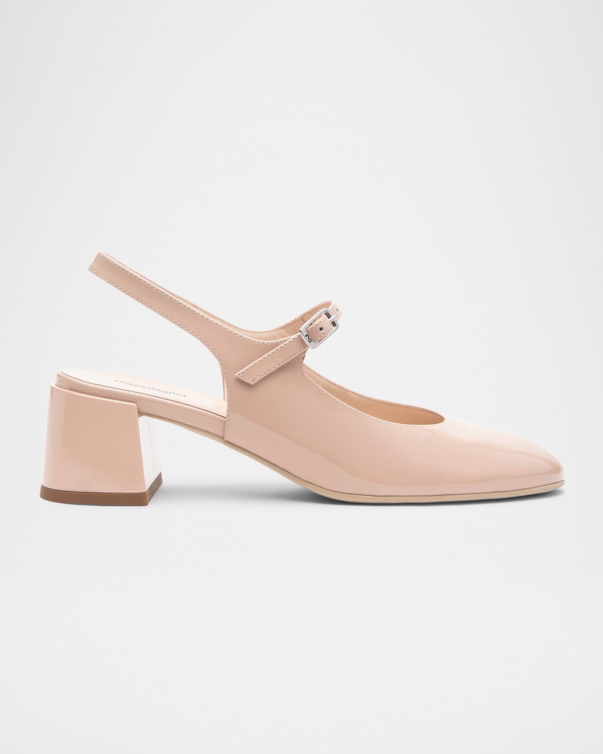 Patent Mary Jane Ballerina Pumps
