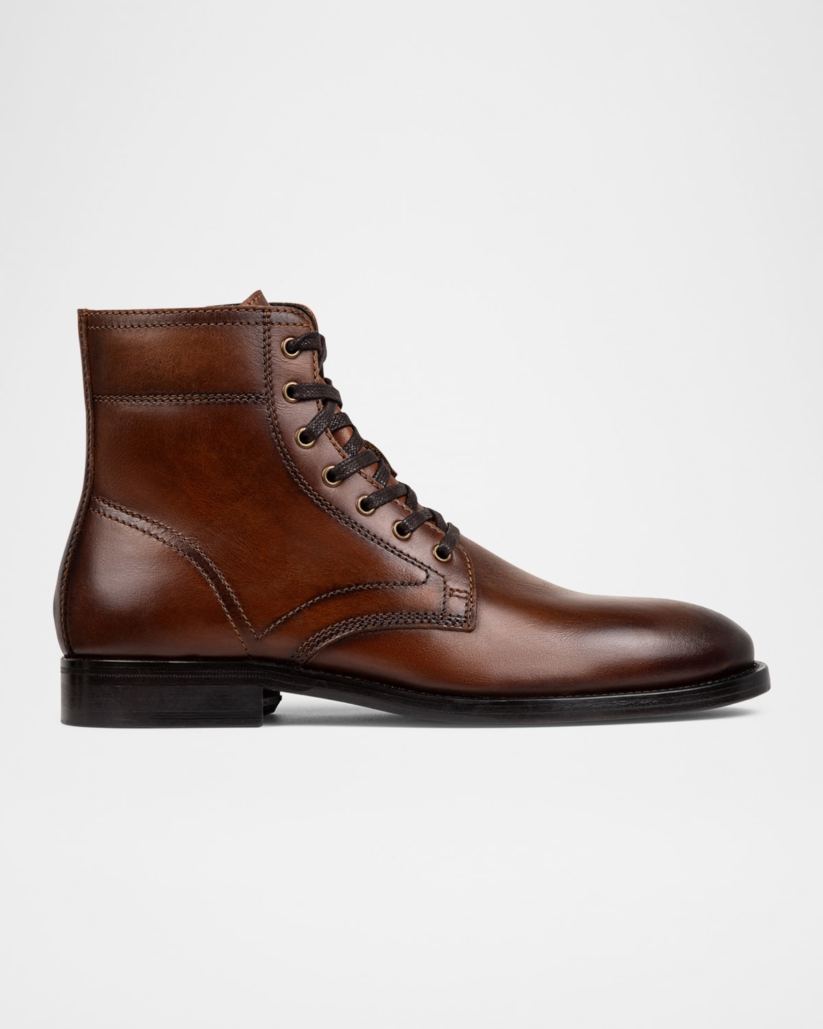Donald Pliner Lace-up Boot In Brown