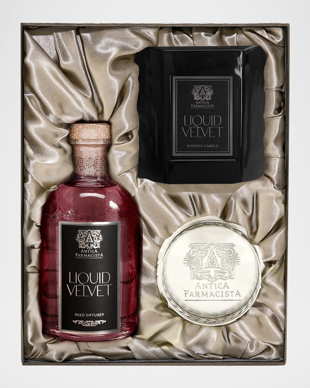 Liquid Velvet Lucite Home Fragrance Gift Set