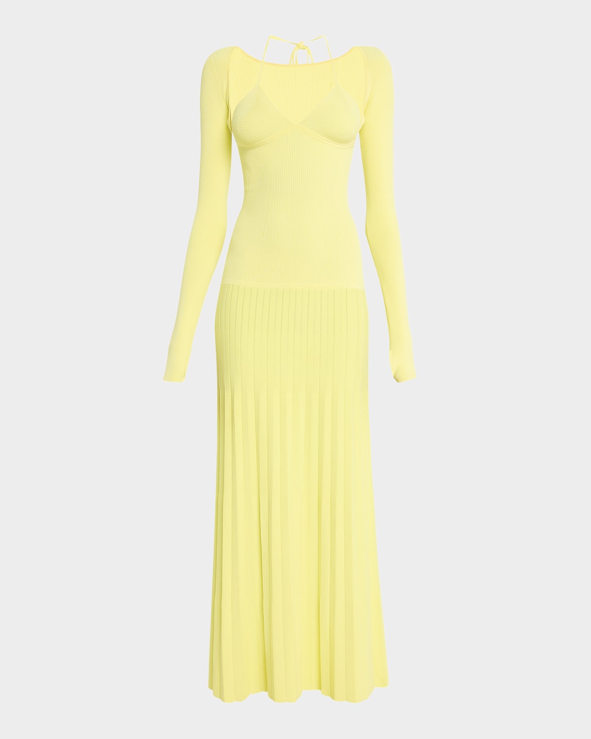 SIR JUNIPER CONTOURED KNIT DRESS 