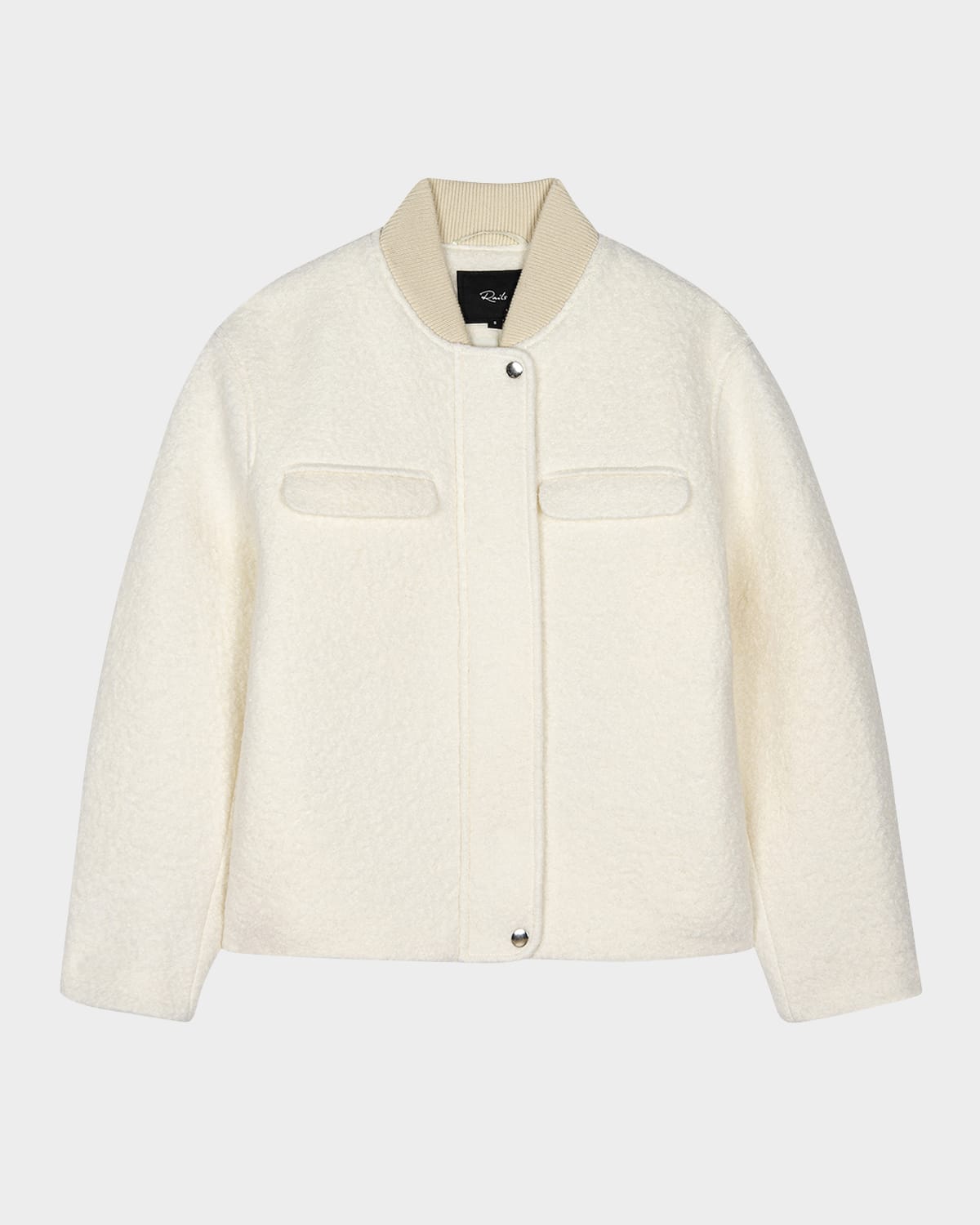 Kinsley Boucle Bomber Jacket