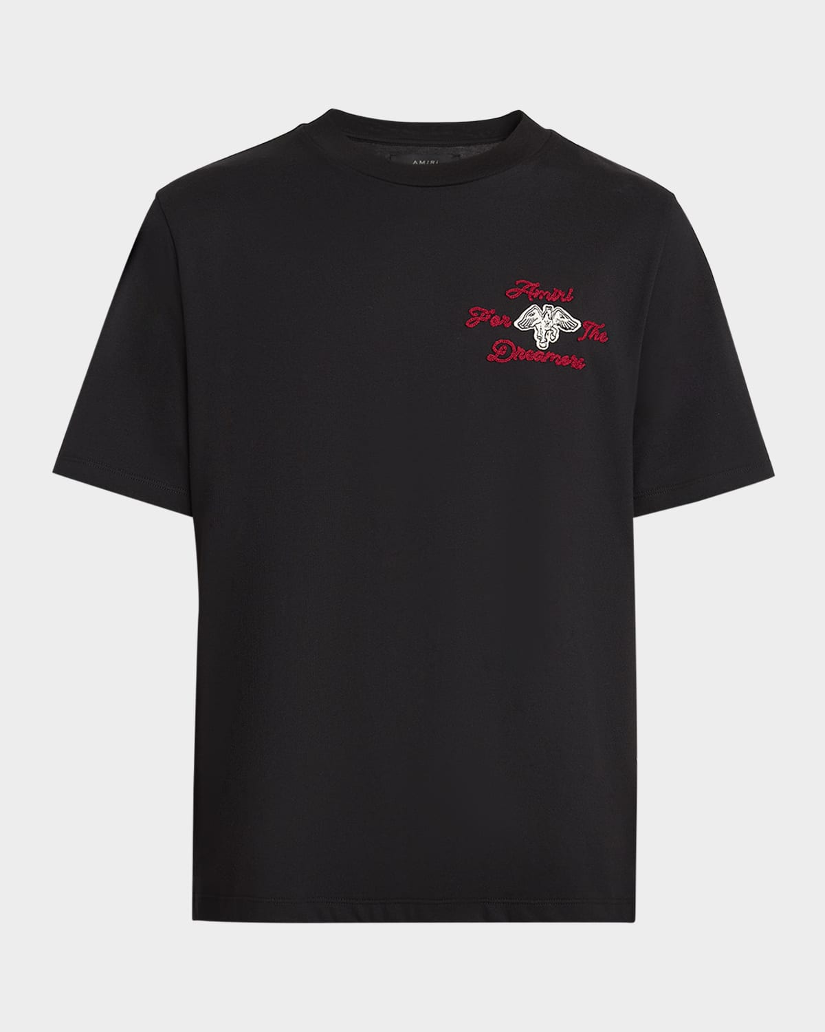 Shop Amiri Men's Embroidered Dreamers T-shirt In Black