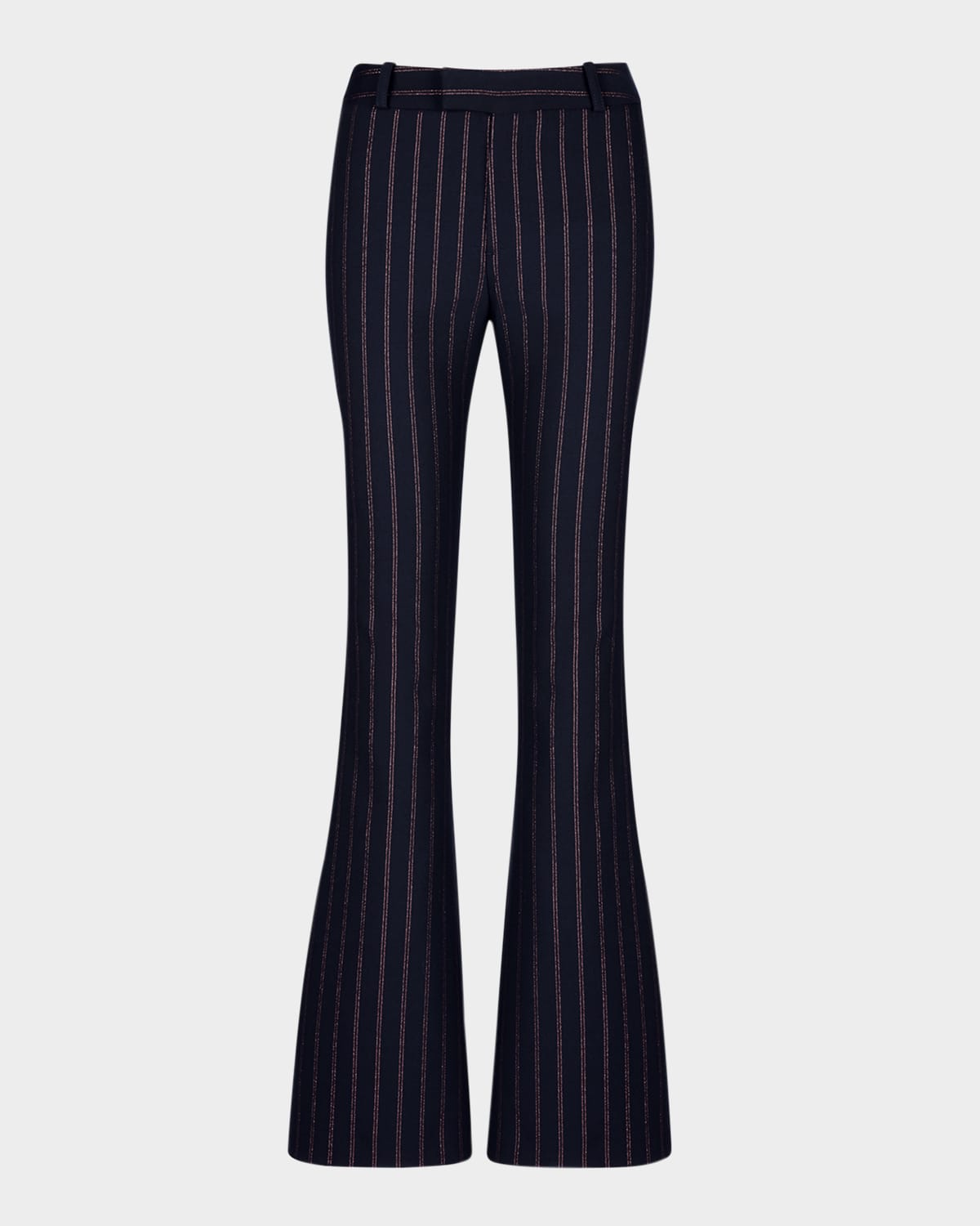 Striped Bootcut Pants