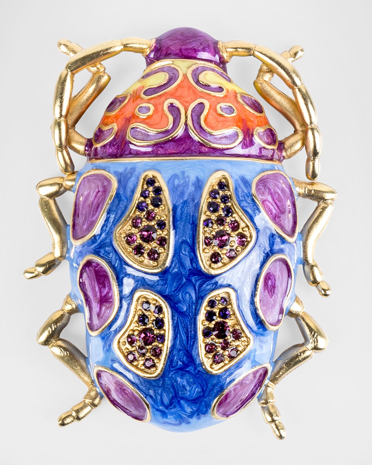 Jay Strongwater Celo Beetle Objet