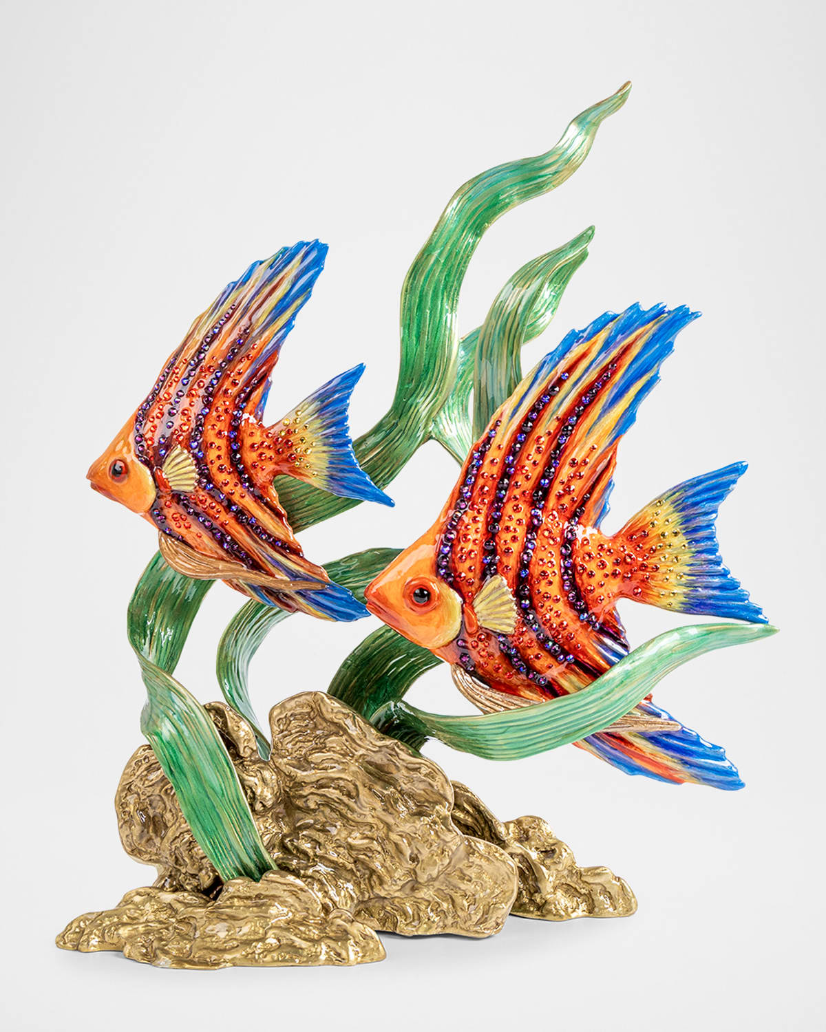 Jay Strongwater Simone & Jacques Swimming Angel Fish