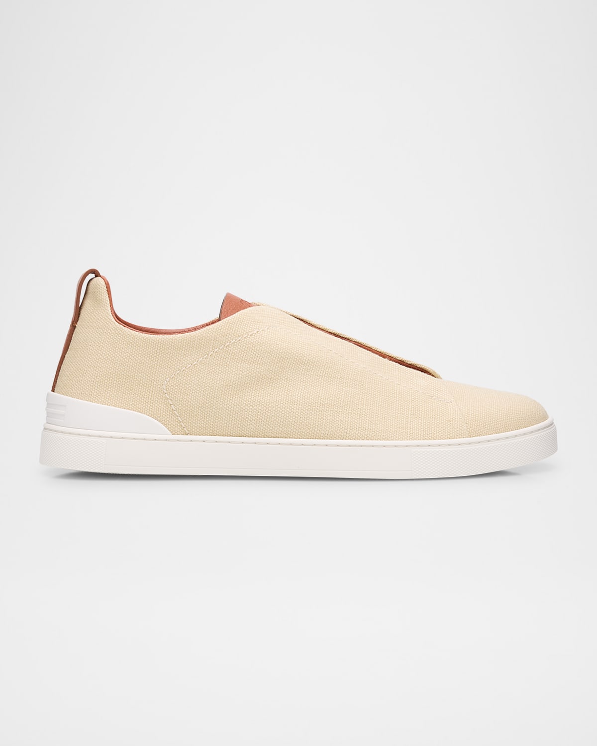 Zegna Low Top Sneakers Contrast Sole In Assorted