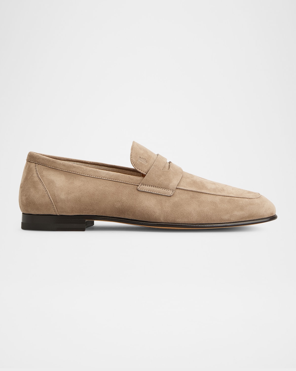 Tod's Men's Mocassino Suede Penny Loafers