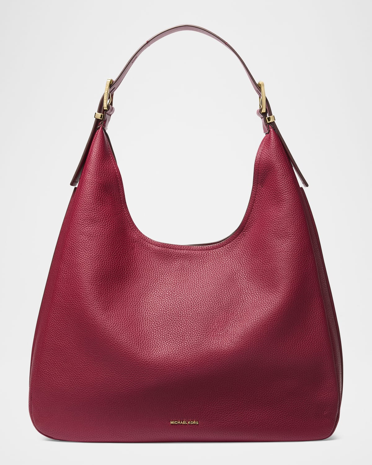 Michael Michael Kors Nolita Large Pebbled Leather Hobo Shoulder Bag